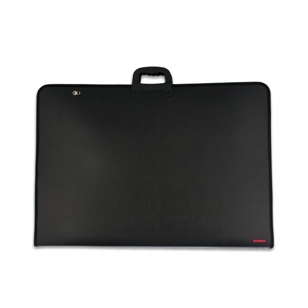 Portfelis plastikinis Penmate A3 PP-422 L 54x38x4 cm, juodos spalvos Portfelis plastikinis Penmate A3 PP-422 L 54x38x4 cm, juodos spalvos