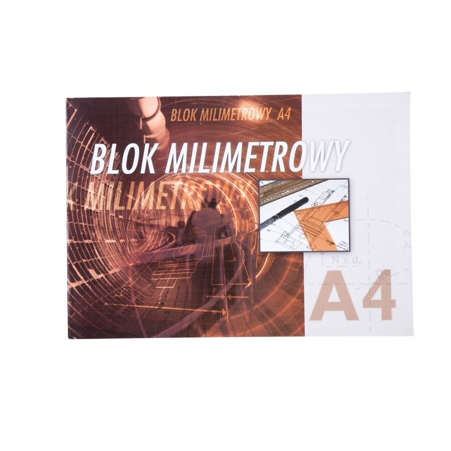Popierius milimetrinis Kreska A4 20 lapų