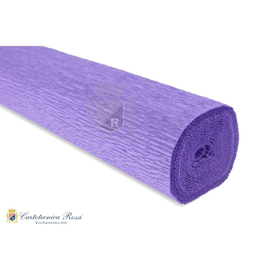 Florist Crepe Paper in roll 50cmx2,5m 180 gsm No.17E/1 Violet