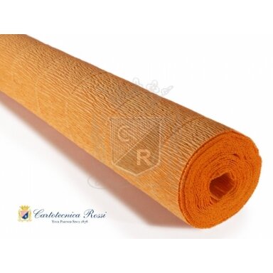 Бумага креповая флористическая 50cmx2,5m 180 g/m2 Nr.610 Pumpkin Orange