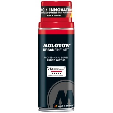 Аэрозольная акриловая краска Molotow Urban Fine-Art 400 мл 013 traffic red