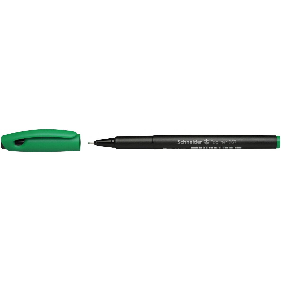 Линер Schneider Topliner 967 0.4 мм чернила зеленые 1