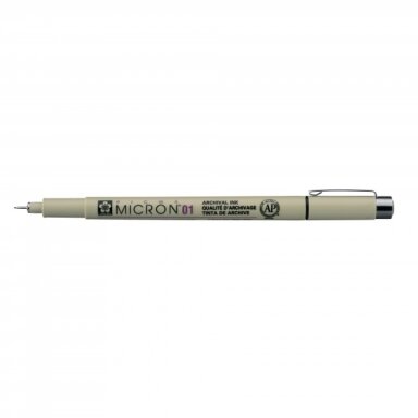 Rapitografas Sakura Pigma Micron (01) 0,25 mm juodas Rapitografas Sakura Pigma Micron (01) 0,25 mm juodas