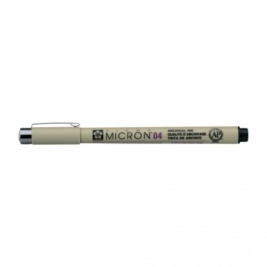 Rapitografas Sakura Pigma Micron (04) 0,40 mm juodas