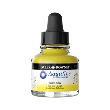 Aquafine Watercolour Ink 29.5 ml Lemon Yellow