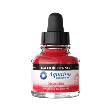 Aquafine Watercolour Ink 29.5 ml Cadmium Red Hue