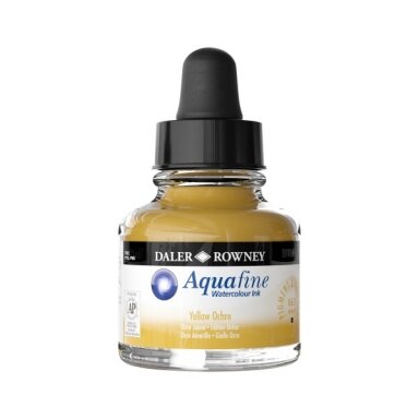 Aquafine Watercolour Ink 29.5 ml Yellow Ochre