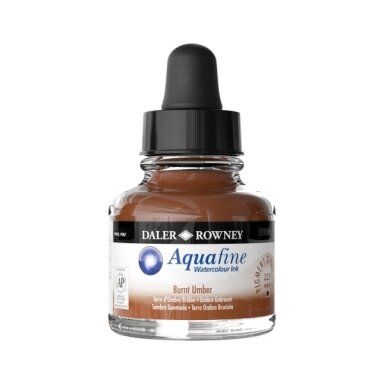 Aquafine Watercolour Ink 29.5 ml Burnt Umber