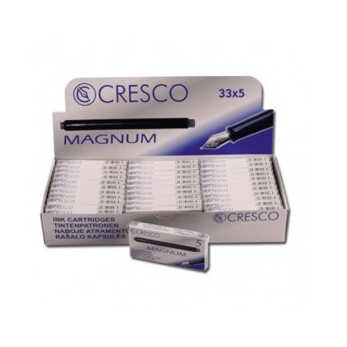 Капсулы с чернилами Set Cresco Magnum 5 шт. синего цвета Капсулы с чернилами Set Cresco Magnum 5 шт. синего цвета