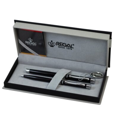 Set of pens Regal Lane black (RE32PD)