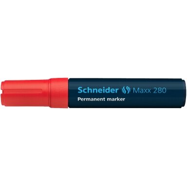 Маркер перманентный Schneider 280 4-12 мм красный Маркер перманентный Schneider 280 4-12 мм красный