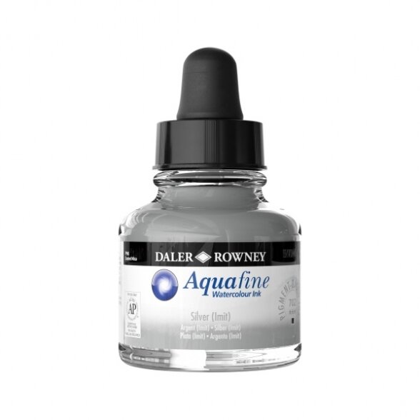 Aquafine Watercolour Ink 29.5 ml Silver (Imitation) Aquafine Watercolour Ink 29.5 ml Silver (Imitation)