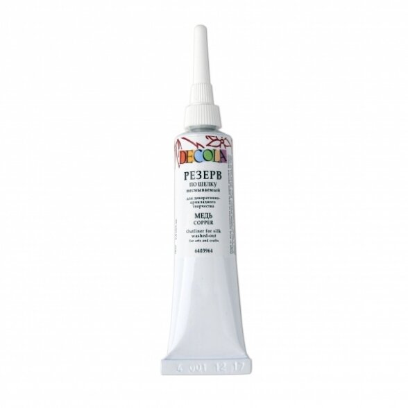 Outliner For Silk Decola in Tubes 18 ml — 964 Copper Outliner For Silk Decola in Tubes 18 ml — 964 Copper
