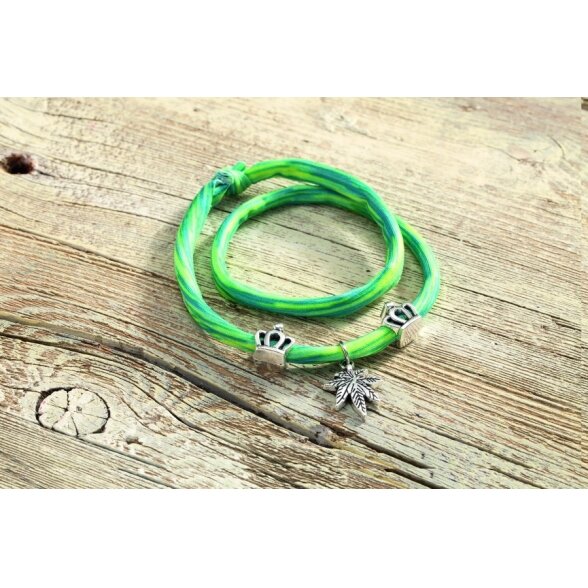 Stretch 'n' Roll bracelets JAMAICA, 1 bracelet 1m, 3 Charms 1