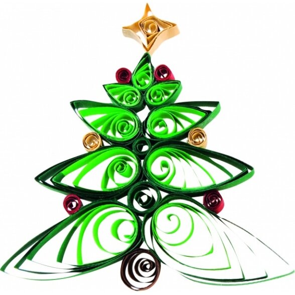 Quilling-Kit X-MAS, 290 Parts 4