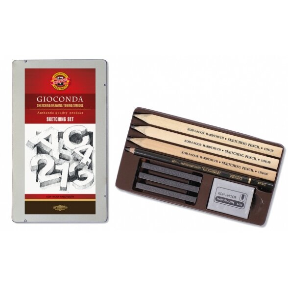 Professional Sketching Set Koh-I-Noor Gioconda 8892 Professional Sketching Set Koh-I-Noor Gioconda 8892