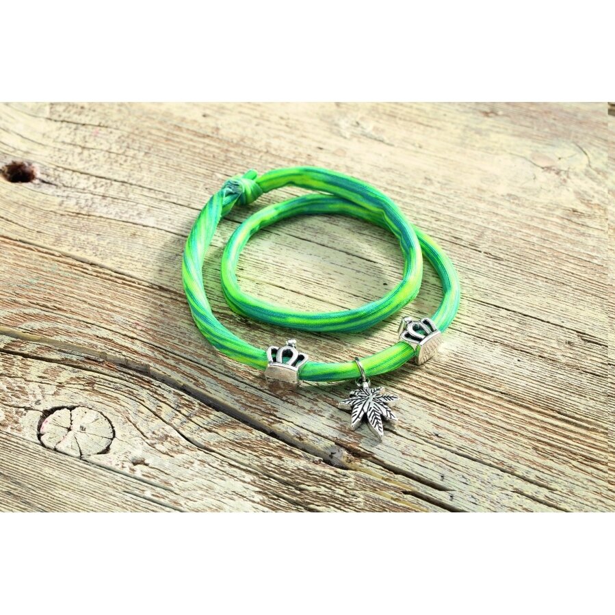 Stretch 'n' Roll bracelets JAMAICA, 1 bracelet 1m, 3 Charms 1