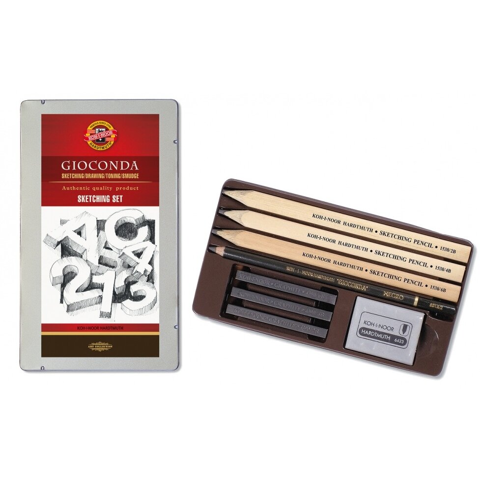 Professional Sketching Set Koh-I-Noor Gioconda 8892