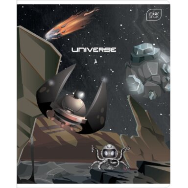 Sąsiuvinis Interdruk 12 lapų langeliais Fantasy