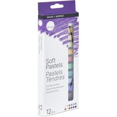 Soft Pastels Daler-Rowney Simply Set 12 Colours