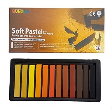 Сухая пастель в наборе Мungyo Extra Soft 12оттенков сепии Сухая пастель в наборе Мungyo Extra Soft 12оттенков сепии