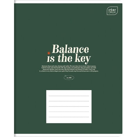 Notebook Interdruk Paradise, 48 sheets, line 6