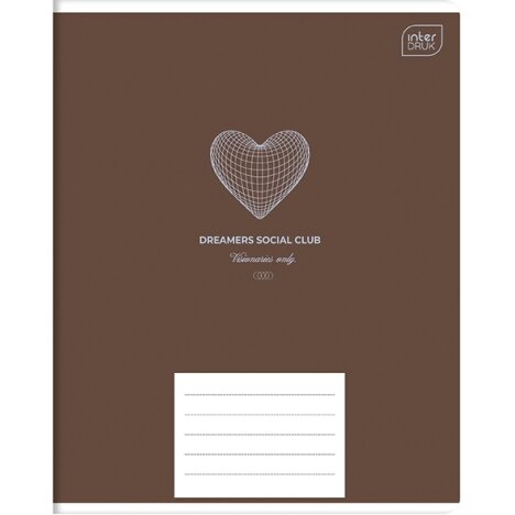 Notebook Interdruk  Mix 2, 60 sheets, line 1