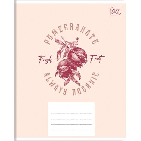 Notebook Interdruk  Mix 2, 60 sheets, line
