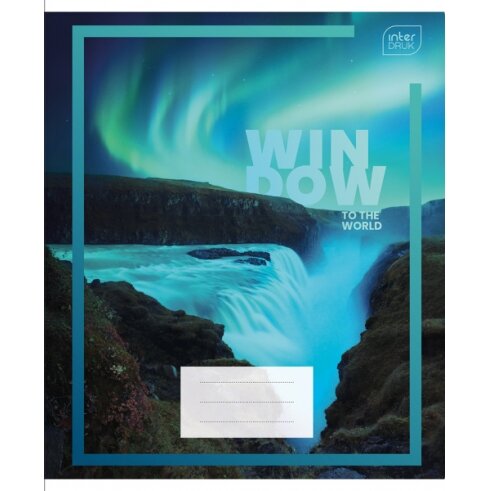 Notebook Interdruk Nature 2, 48 sheets, cell 1 Notebook Interdruk Nature 2, 48 sheets, cell 1