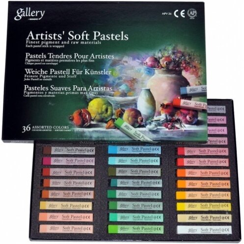 Sausos pastelės rinkinys Mungyo Gallery Extra Soft 36 spalvų Sausos pastelės rinkinys Mungyo Gallery Extra Soft 36 spalvų