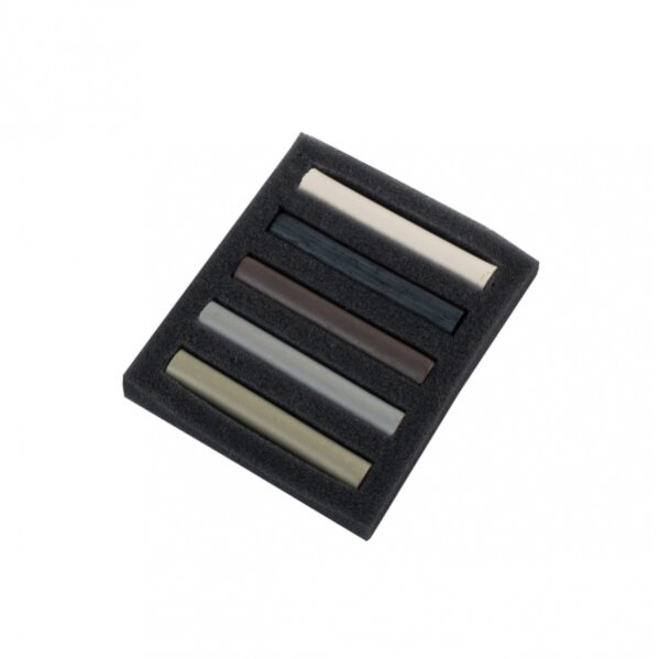 Artists' graphic materials set Ladoga, sauce, 5 colours, 5 chalk, carton box 1 Artists' graphic materials set Ladoga, sauce, 5 colours, 5 chalk, carton box 1