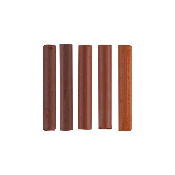 Artists' graphic materials set Ladoga, sanguine, 3 colours, 5 chalk, carton box 2 Artists' graphic materials set Ladoga, sanguine, 3 colours, 5 chalk, carton box 2