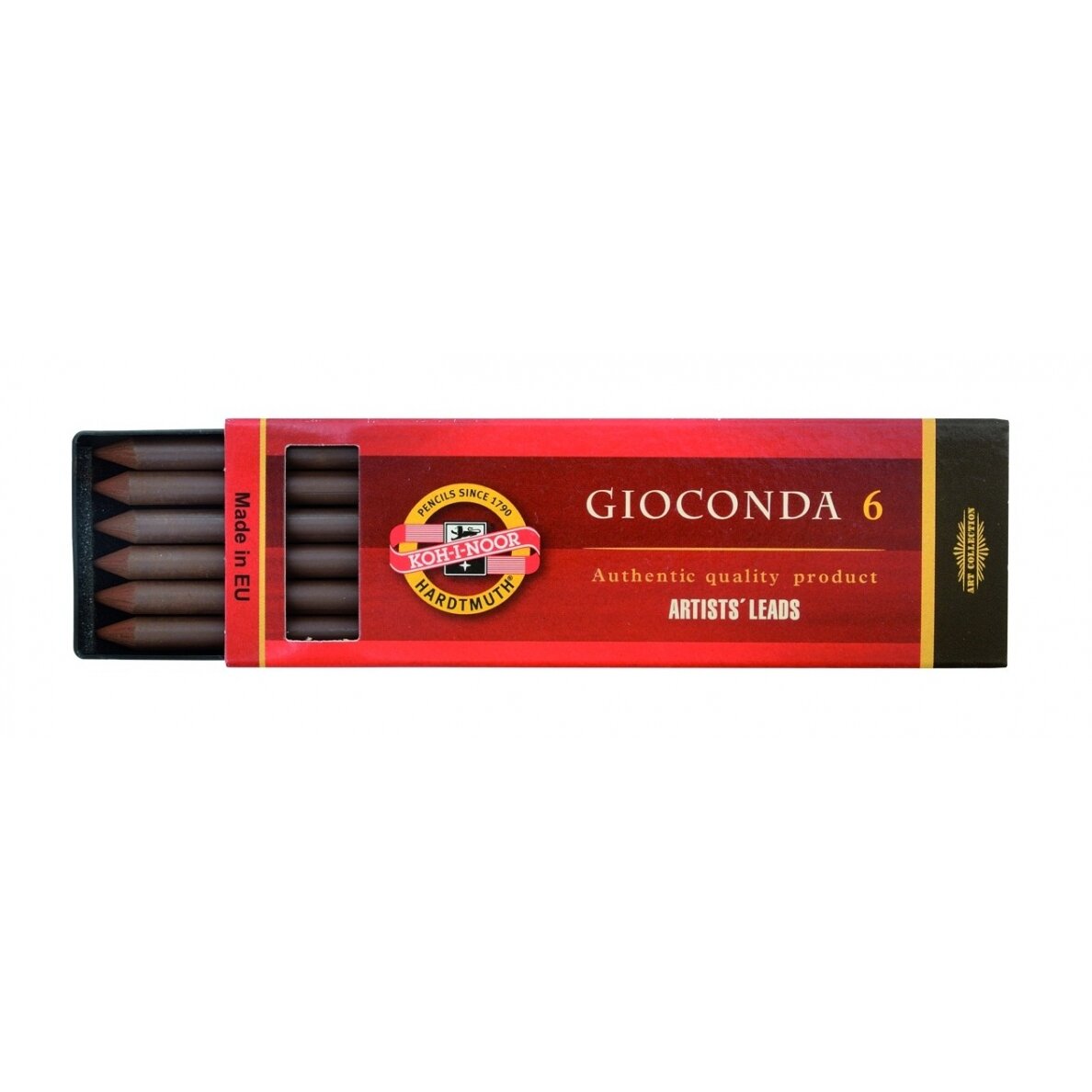 Sepija šviesiai ruda Koh-I-Noor Gioconda dailei 6 vnt.