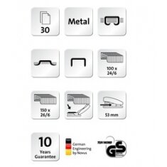Segiklis NOVUS E30, 30 lap. juodas 1