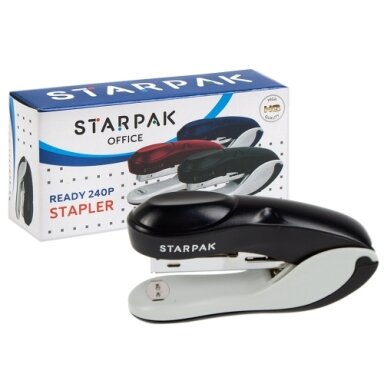 Мини-степлер №10 Starpak до 12 листов, черный Мини-степлер №10 Starpak до 12 листов, черный