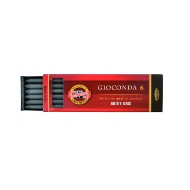 Стержни для рисования художественные Koh-I-Noor Gioconda 5.6 mm-120 mm 4865 2B