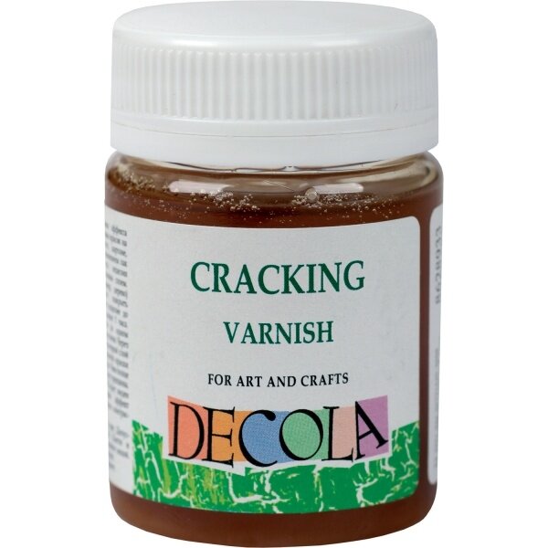 Cracking Varnish Decola in plastic jars 50 ml