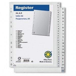 skirtukai-office-point-a4-a-z