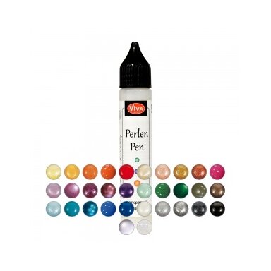 Skysti perlai "Metallic" 25 ml, aukso sp.Nr.901