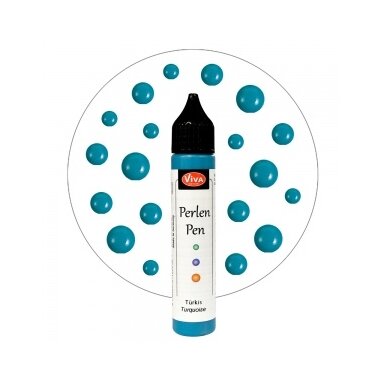 Skysti perlai "Perlen-Pen"" 25 ml, turkio sp.Nr.650