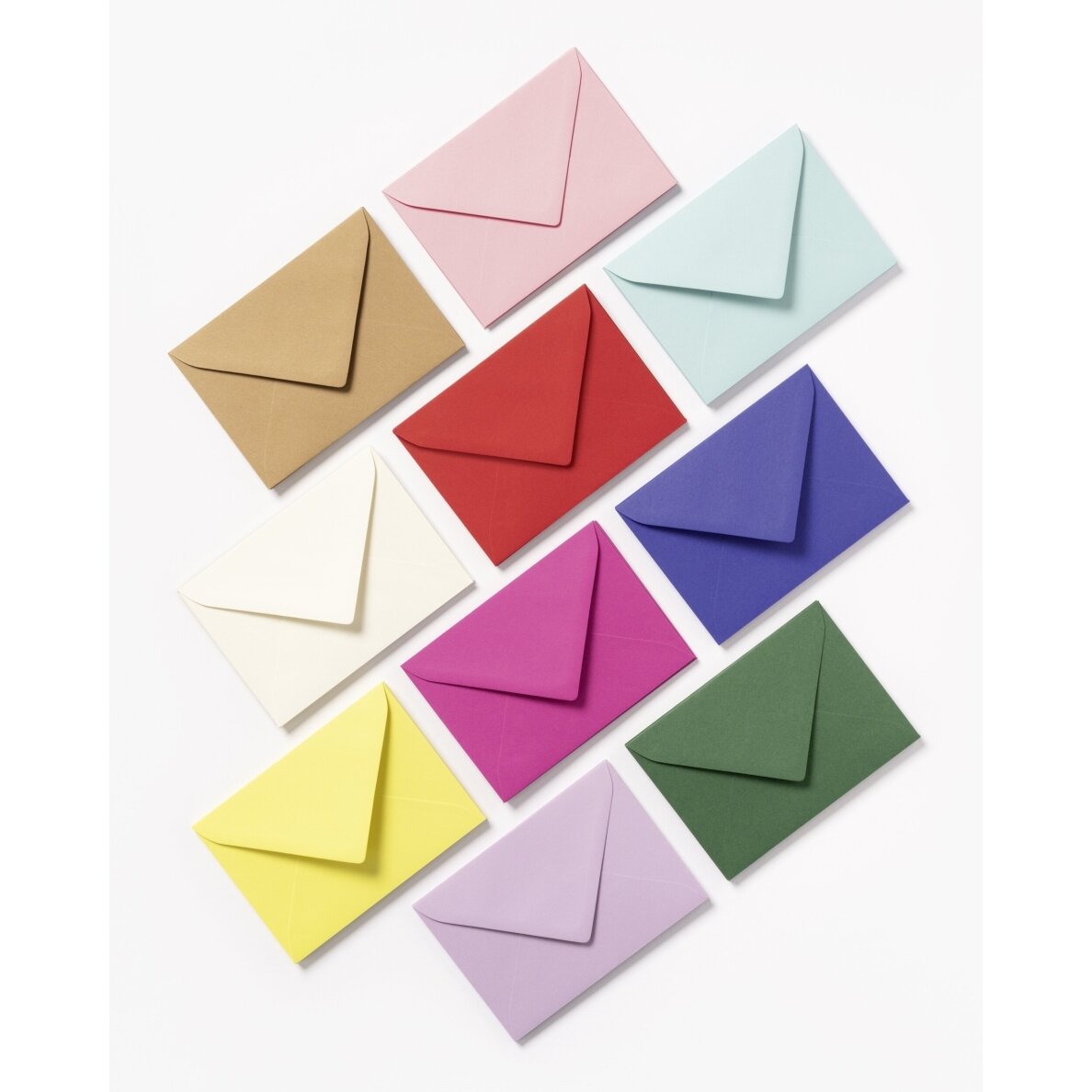 Envelopes 120g/m², C6, 50 pieces, assorted colours 1