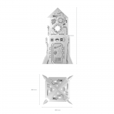 Spalvinimo namelis ArtBerry Space Shuttle 4