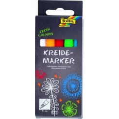 Chalk Markers FRESH COLOURS Set of 5
