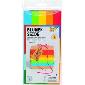 Tissue Paper 20g/m², 50x70cm, 5 sheets, assorted colours