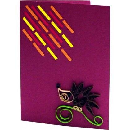 Набор бумаги для квиллинга Folia 130 г/м², 160x3 мм, 20 цветов, 400 штук 1 Набор бумаги для квиллинга Folia 130 г/м², 160x3 мм, 20 цветов, 400 штук 1