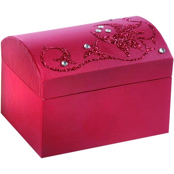 Coloured Boxes for decoration CHEST, Set of 6,  assorted sizes 2