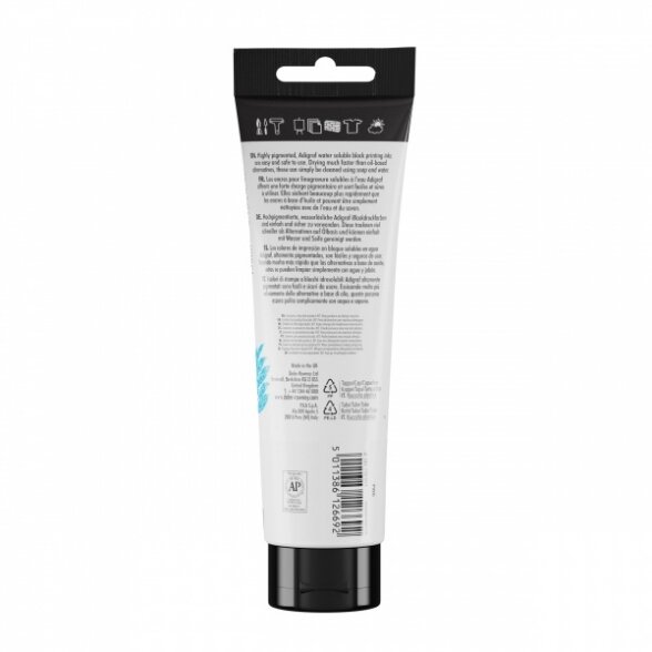 Spaudos dažai vandens pagrindu Daler-Rowney Adigraf 150 ml balti 1