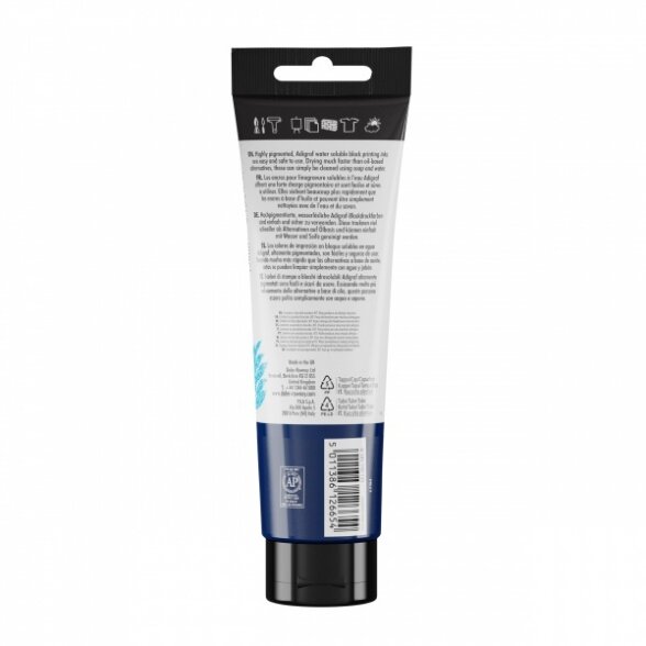 Spaudos dažai vandens pagrindu Daler-Rowney Adigraf 150 ml Prussian Blue 1 Spaudos dažai vandens pagrindu Daler-Rowney Adigraf 150 ml Prussian Blue 1