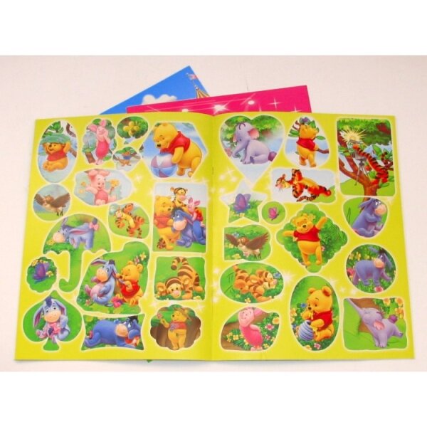 Spalvinimo knygelė A4/8l. su lipdukais 1