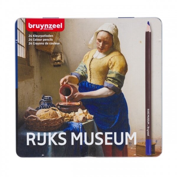 Spalvotų pieštukų rinkinys Bruynzeel The Milkmaid 24 vnt.